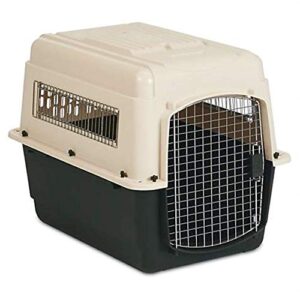 Petmate Ultra Vari Dog Kennel for Medium to Large Dogs (Durable, Heavy Duty Dog Travel Crate, Made with Recycled Materials, 40 in. Long) 70 to 90 lbs, Made in USA