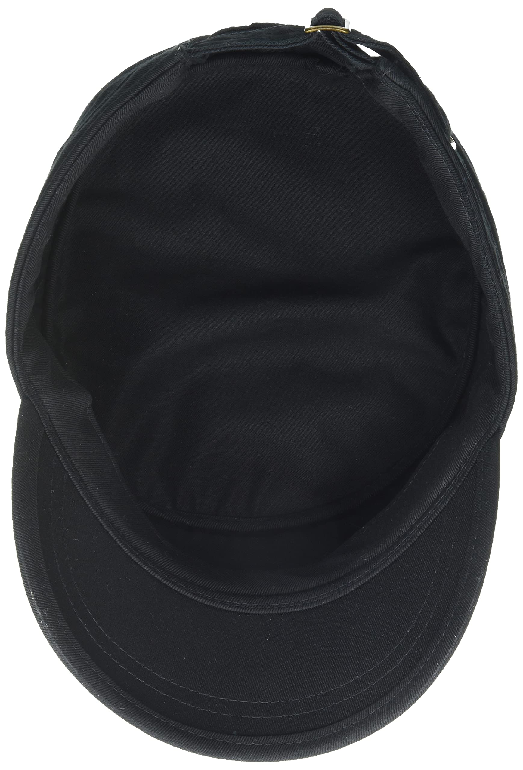 econscious SWEET-250 100% Organic Cotton Twill Adjustable Corps Hat, Black