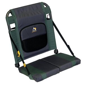 gci outdoor sitbacker adjustable canoe seat with back support