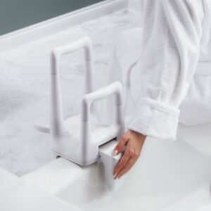 Moen DN7075 Home Care Locking Dual Tub Grip, Glacier