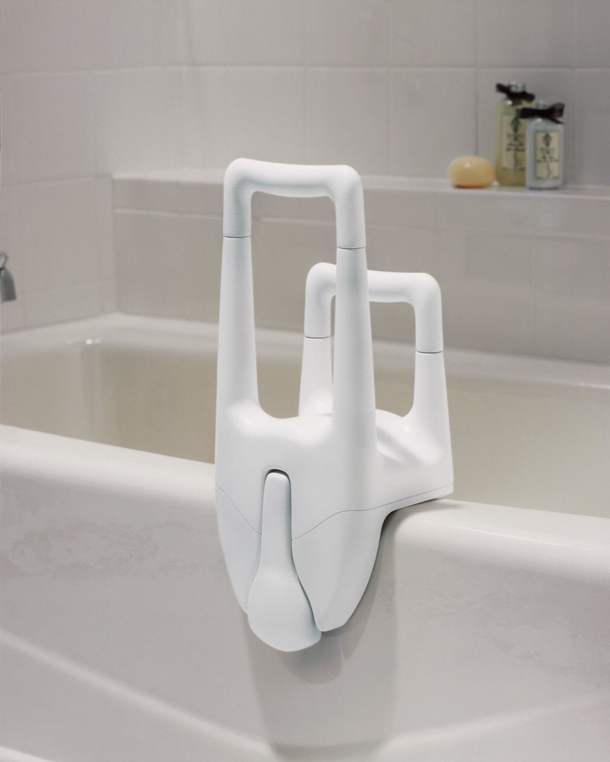 Moen DN7075 Home Care Locking Dual Tub Grip, Glacier