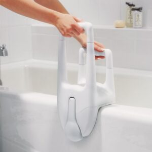 Moen DN7075 Home Care Locking Dual Tub Grip, Glacier