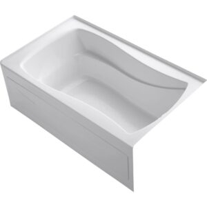 kohler k-1242-ra-0 5-foot bath with right-hand drain, white