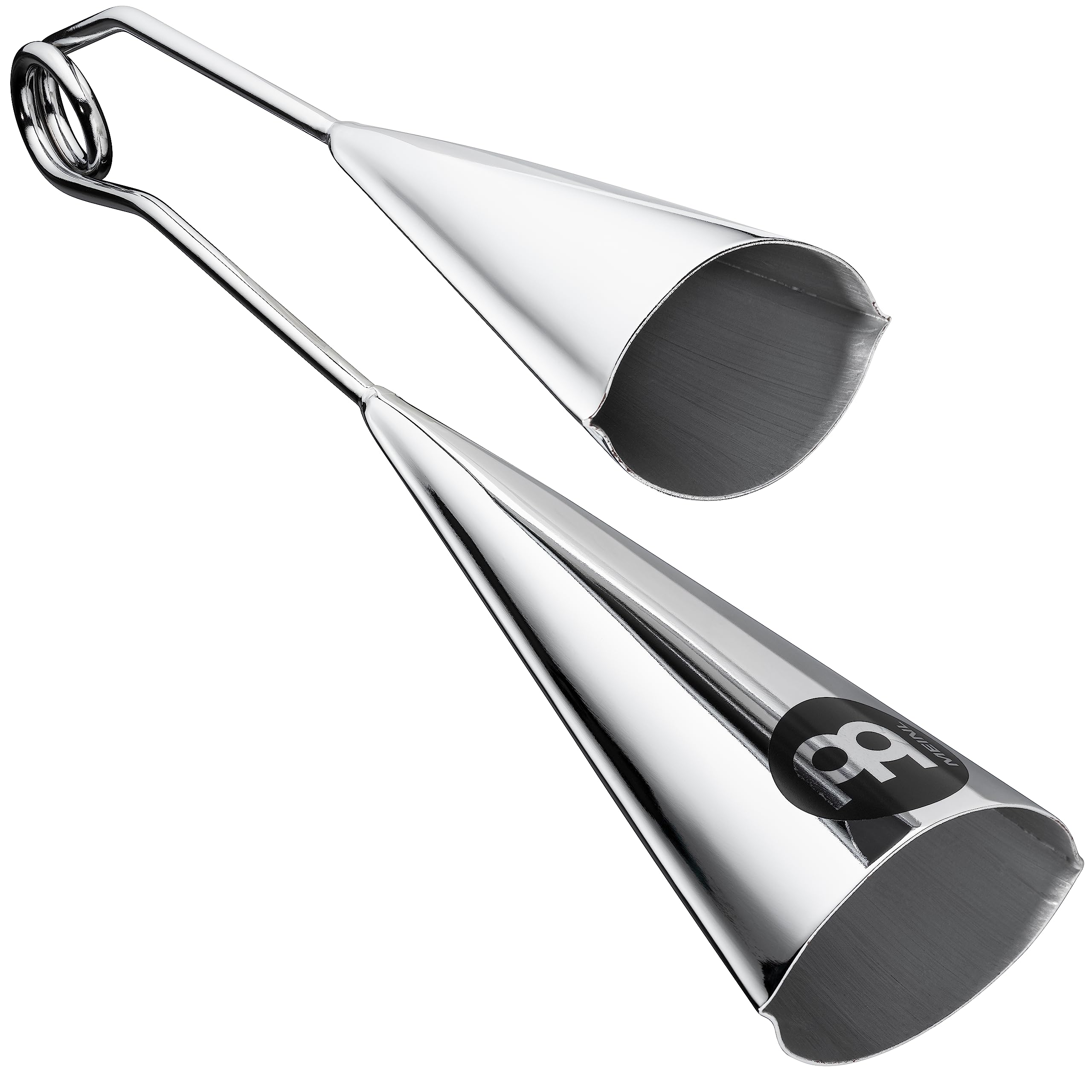 Meinl Percussion STBAG2-CH Tonally Matched Chrome Finish Steel Handheld A-Go-Go Bells, Large