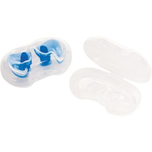 tyr silicone molded ear plugs, blue