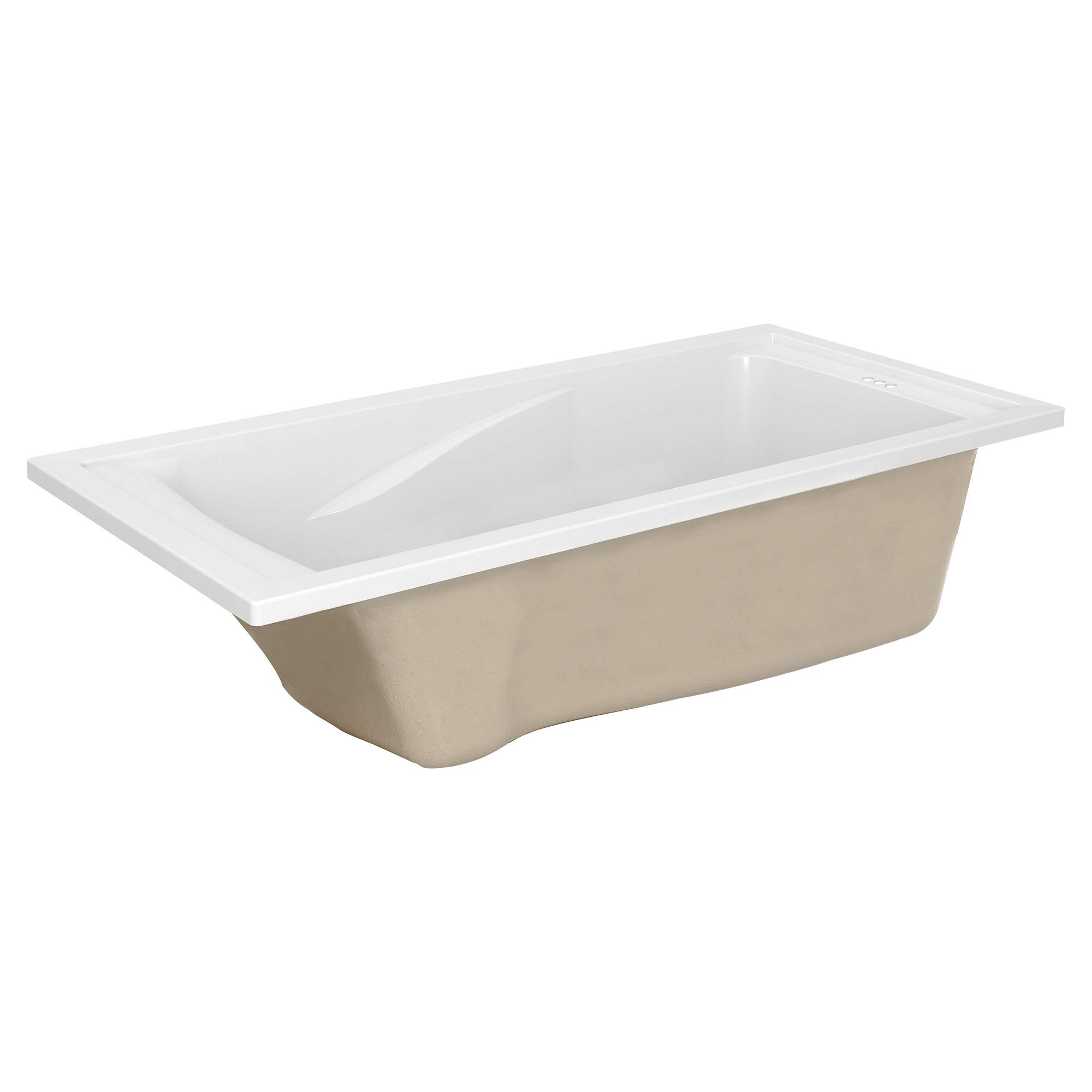 American Standard 7236V002.020 Evolution 6 Ft. X 36 In. Deep Soaking Tub with Reversible Drain, White