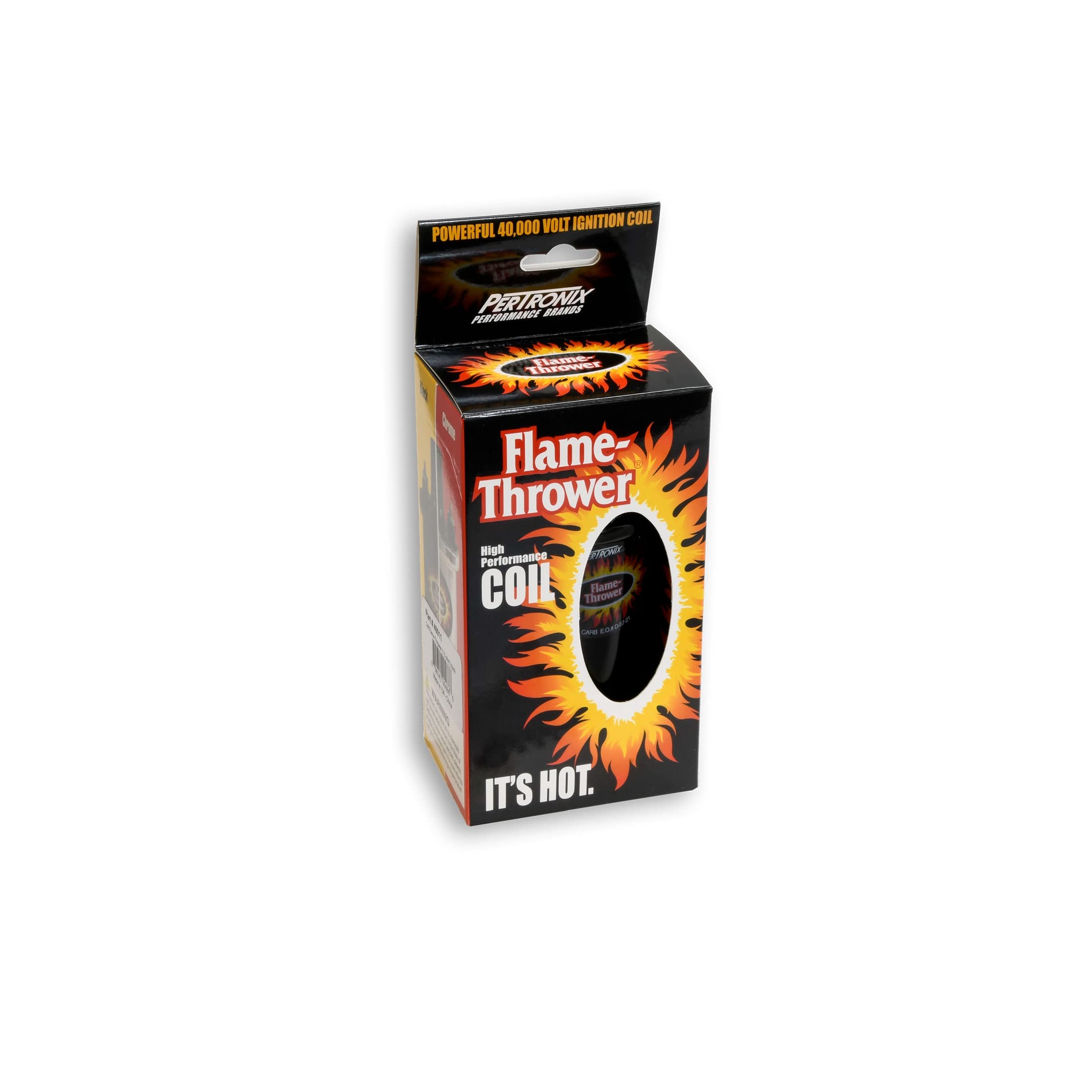 PerTronix 40011 Flame-Thrower 40,000 Volt 1.5 ohm Coil , Black