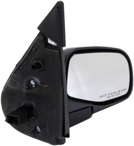 dorman 955-045 passenger side power door mirror - folding compatible with select ford / mercury models, black