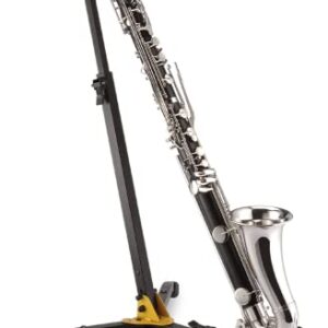 Hercules DS561B Basson/Bass Clarinet Stand,Black