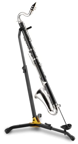 Hercules DS561B Basson/Bass Clarinet Stand,Black