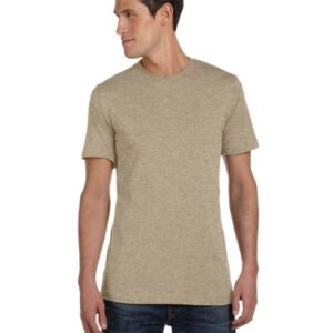 Bella+Canvas Unisex Jersey Short Sleeve Tee, Heather Tan, X-Large