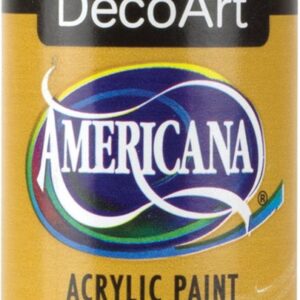 DecoArt Americana Acrylic Paint, 2-Ounce, True Ochre