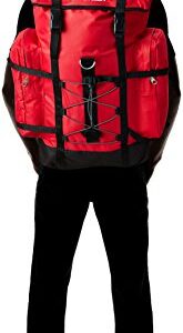 Everest Hiking Pack, Red, One Size