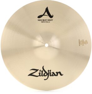 zildjian 14 inch a zildjian new beat hi-hat top cymbal