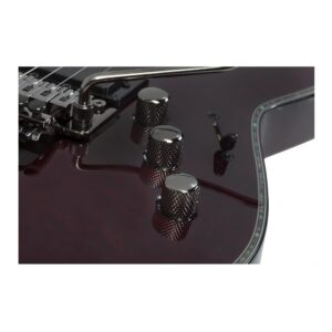 Schecter Hellraiser C-1 FR Electric Guitar, Black Cherry