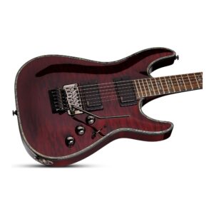 Schecter Hellraiser C-1 FR Electric Guitar, Black Cherry