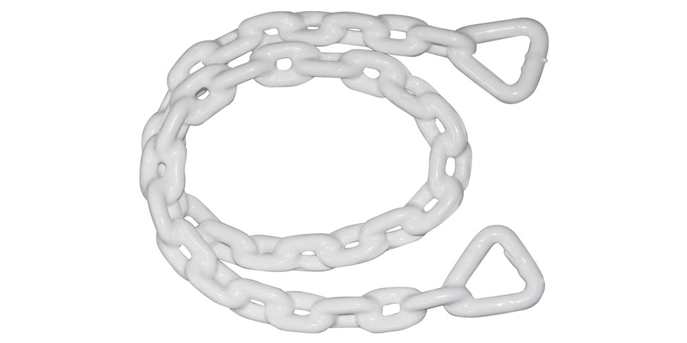 SeaSense Vinyl Coated Anchor Chain (0.25- Inch x 4-Feet), White