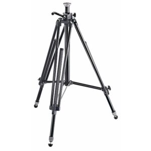 manfrotto 028b black aluminum studio pro triman tripod with geared column