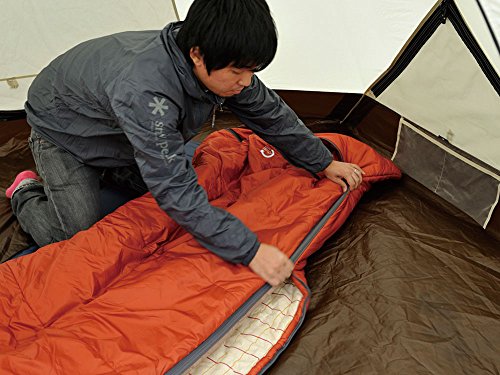 Snow Peak Ofuton Sleeping Bag - Versatile Camping Sleeping Bag for Cold Weather & Warm Sleeping - Comfortable & Durable Camping Equipment - Wide