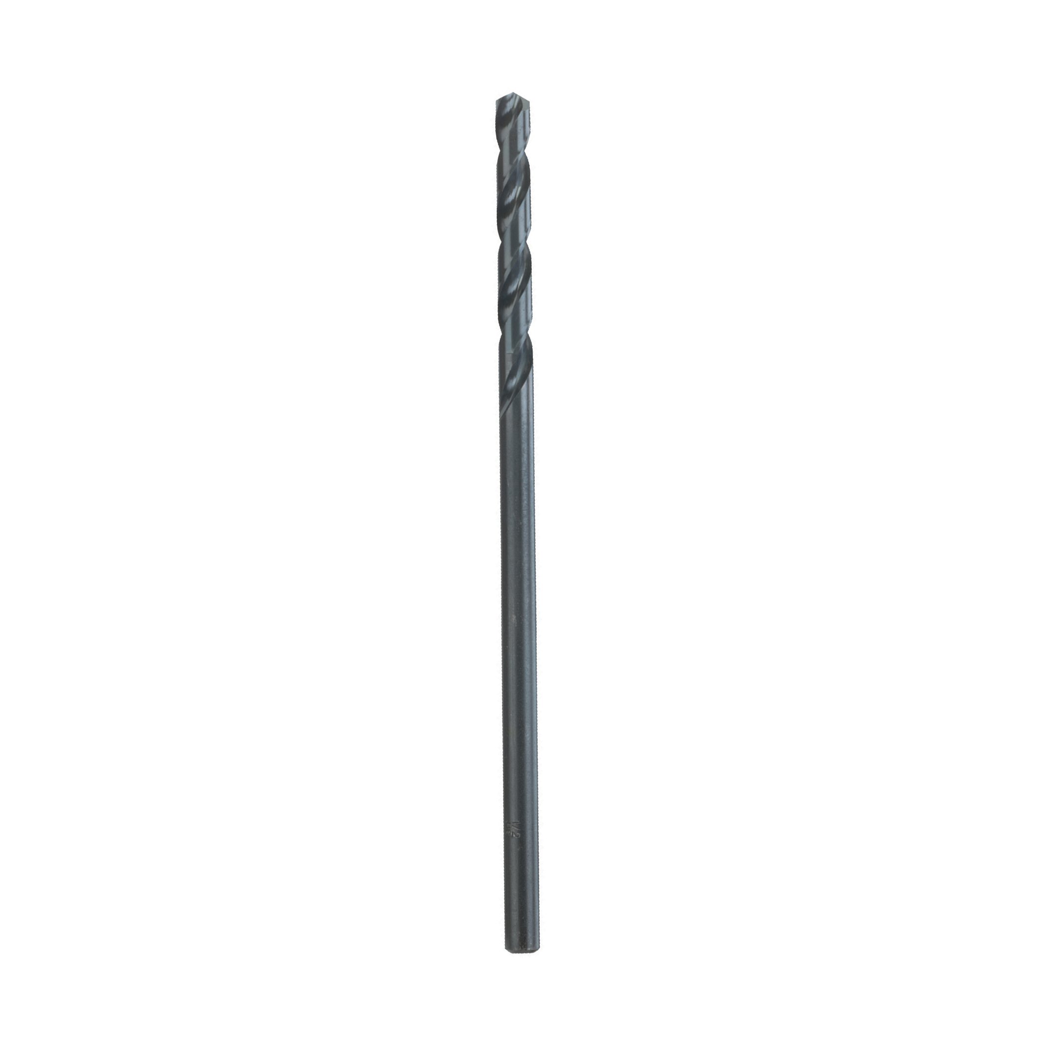 BOSCH BL2755 1-Piece 7/16 In. x 12 In. Extra Length Aircraft Black Oxide Drill Bit for Applications in Light-Gauge Metal, Wood, Plastic