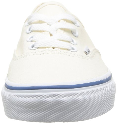 Vans Unisex's Vans Authentic Skate Shoes 8.5 (White/Off White)