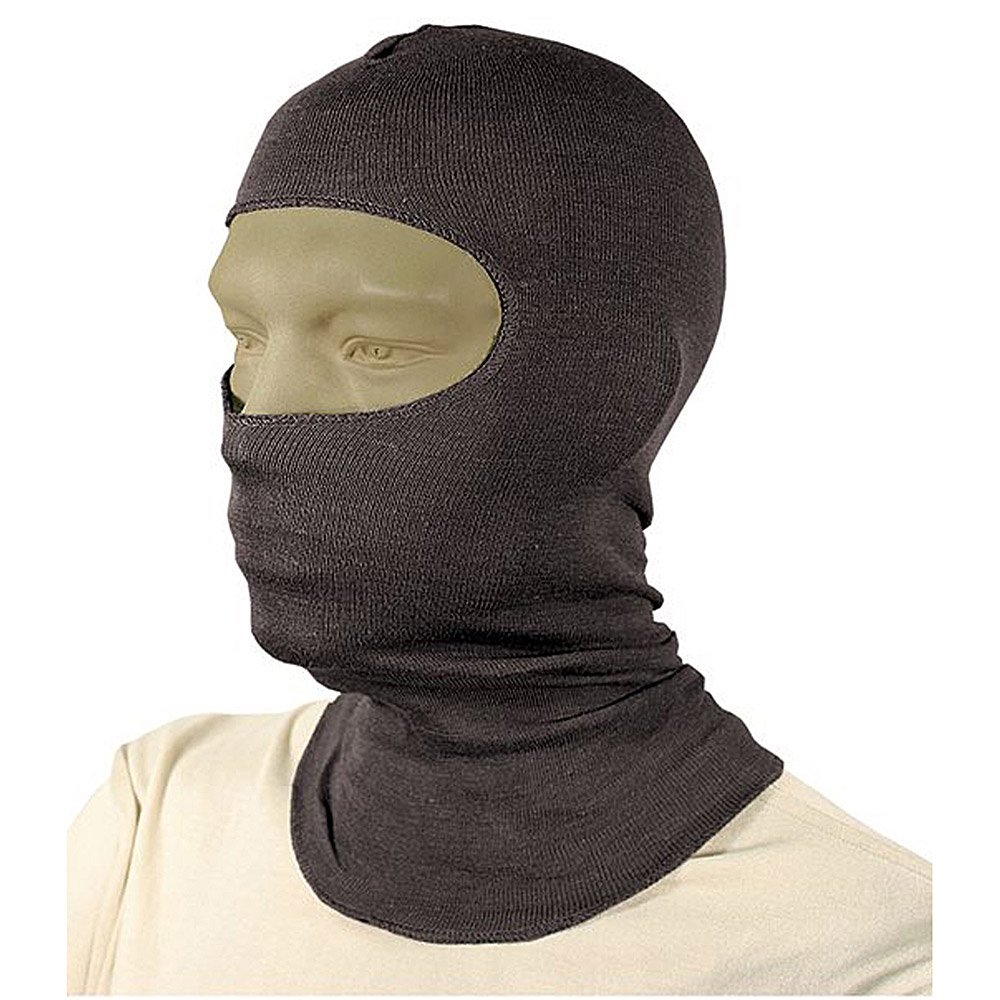 BLACKHAWK mens Flat Blackhawk 333005BK BH Balaclava Lightweight 18 w Nomex Black, Multi, One Size US