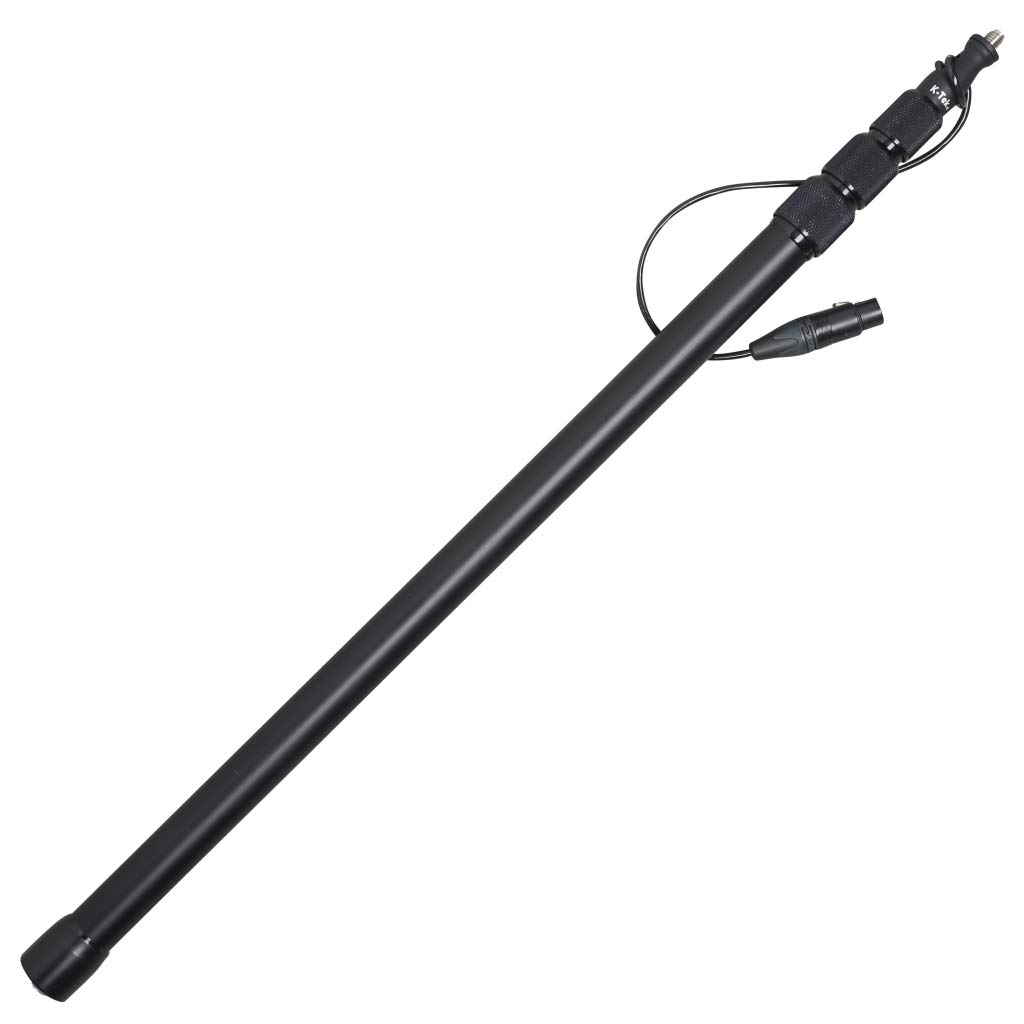 K-Tek KE-89CC Avalon Series Aluminum Boompole with Internal Coiled XLR Cable