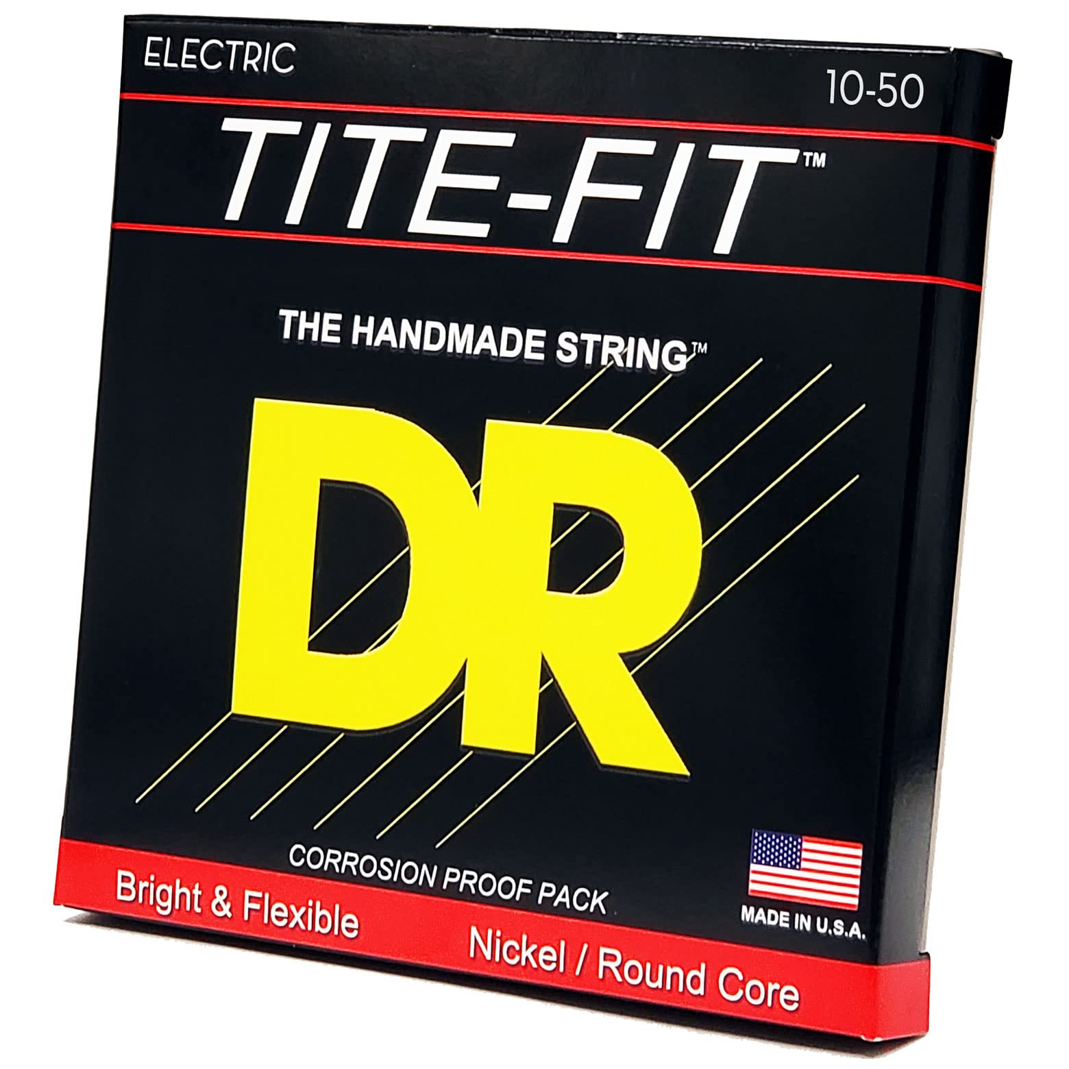 DR Strings Tite Fit Electric Round Core 10-50