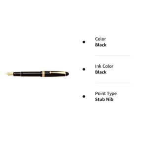 Pilot Fountain Pen Custom 742, Black Body, SU-Nib (FKK-2000R-B-SU)