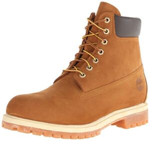 timberland men's 6 inch premium waterproof boot, rust nubuck, 9.5