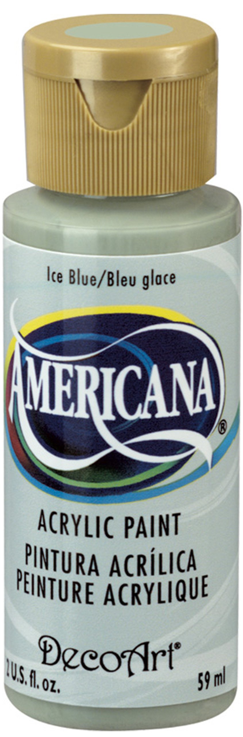 DecoArt Americana Acrylic Paint, 2-Ounce, Ice Blue