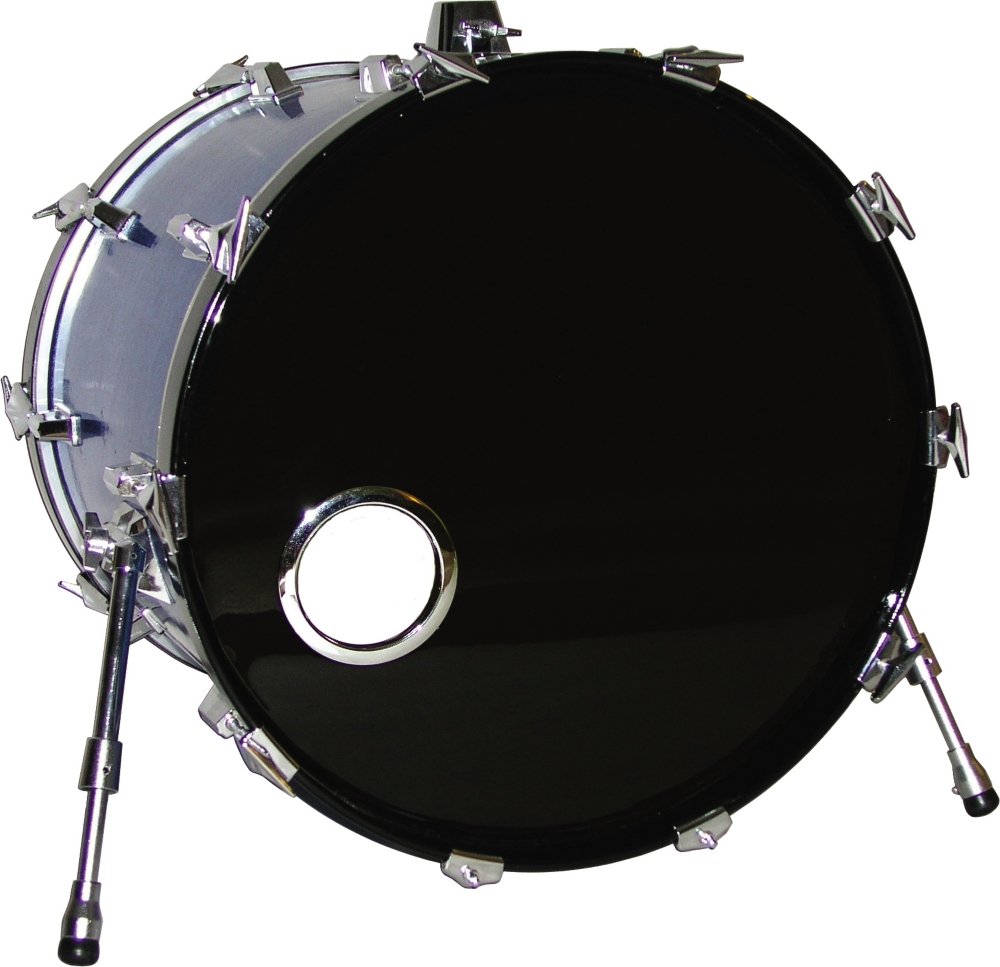 ahead AOBR4 4 inch O Bass Drum-Brass