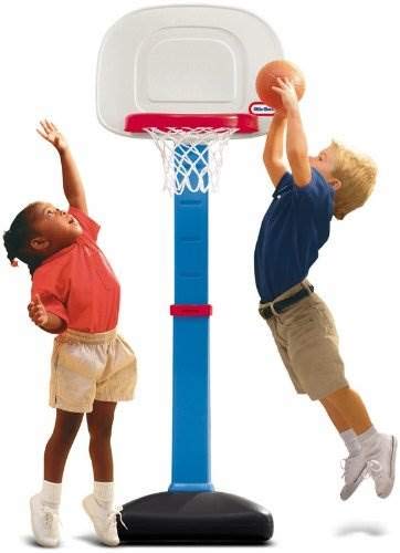 Little Tikes EasyScore Basketball Set Blue, 22" L x 23.75" W x 60" H