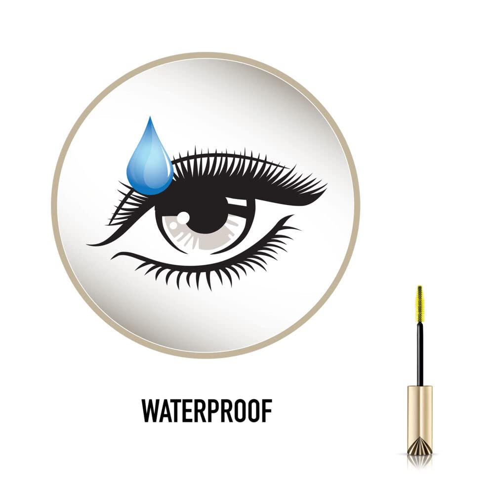 Max Factor Masterpiece Waterproof High Definition Mascara, Black, 0.15 Ounce