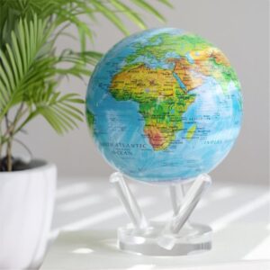 MOVA Globe Blue Relief Map 4.5"