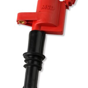 82438 MSD Ignition Coil - Blaster - Ford 3-Valve V8 - Red - 8-Pack