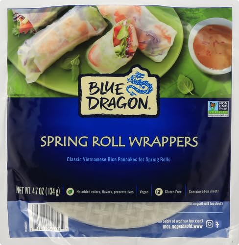 Blue Dragon Spring Roll Wrapper oz, 4.7 Ounce