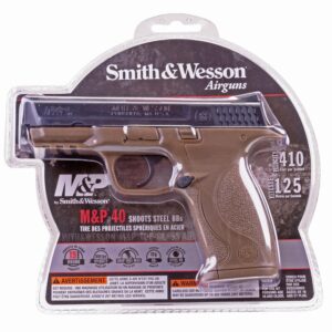 Umarex Smith & Wesson M&P 40 .177 Caliber BB Gun Air Pistol, Dark Earth Brown, Standard Action