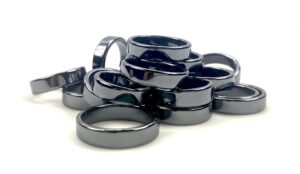 hematite rings (20/bag)