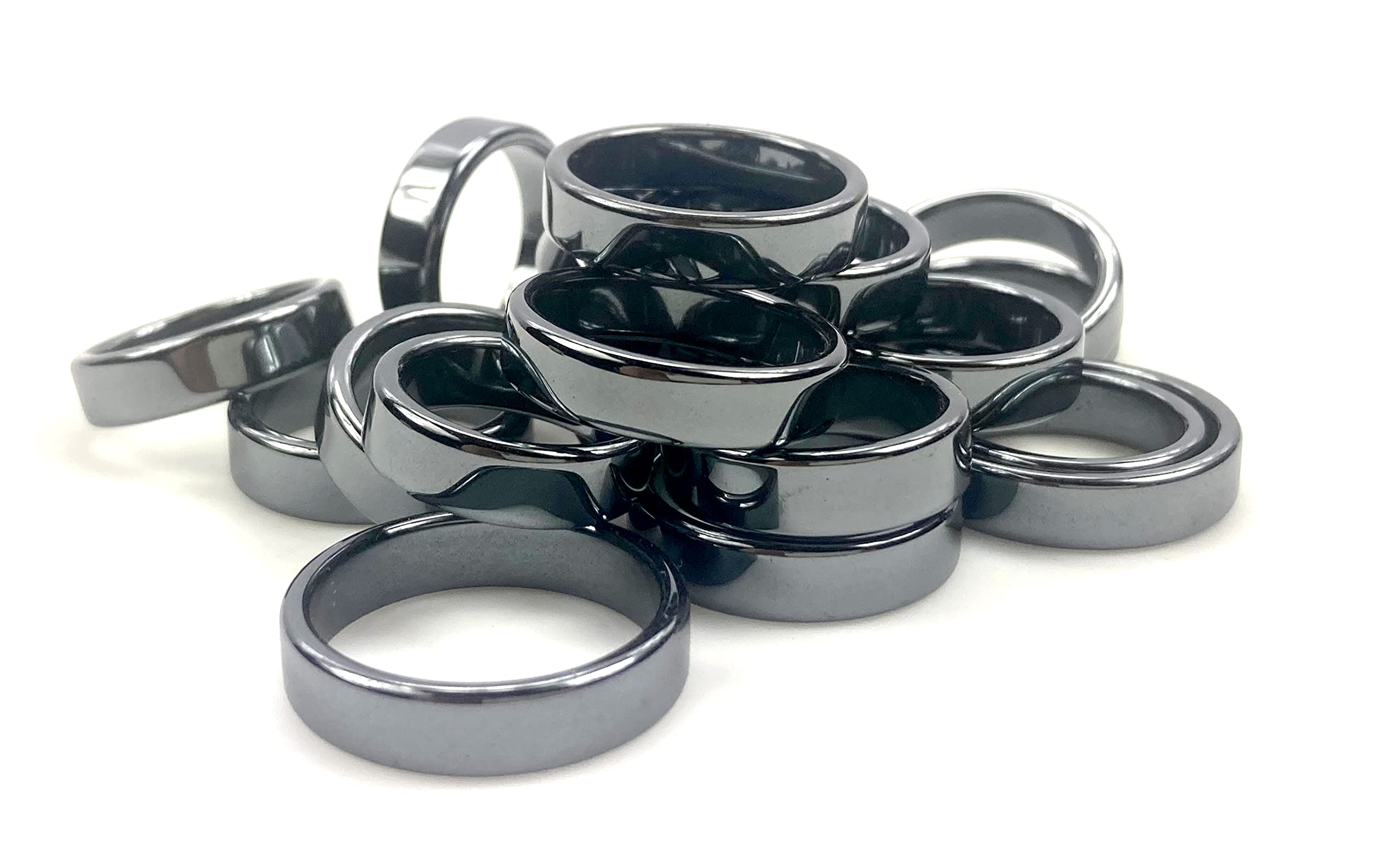 Hematite Rings (20/bag)