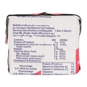 Datrex Emergency Survival 2400 Calorie Food Ration Bar, 12 Bars