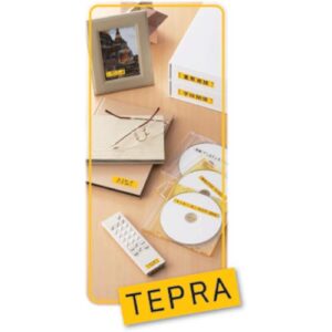 King Jim Tepra PRO SB18Y Tape Cartridge, 0.7 inches (18 mm), Matte Yellow (Turumeric Color)