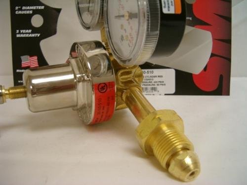 Miller Electric Regulator, Cylinder, LPG, CGA-510 (30-50-510)