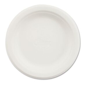 Chinet Paper Dinnerware, Plate, 6" Dia, White, 1,000/carton