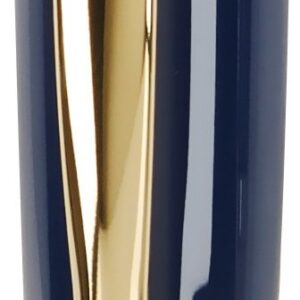 PILOT Vanishing Point Collection Refillable & Retractable Fountain Pen, Blue Barrel with Gold Accents, Blue Ink, Medium Nib (60266)