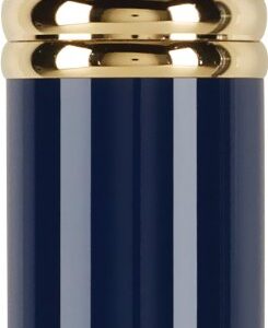 PILOT Vanishing Point Collection Refillable & Retractable Fountain Pen, Blue Barrel with Gold Accents, Blue Ink, Medium Nib (60266)