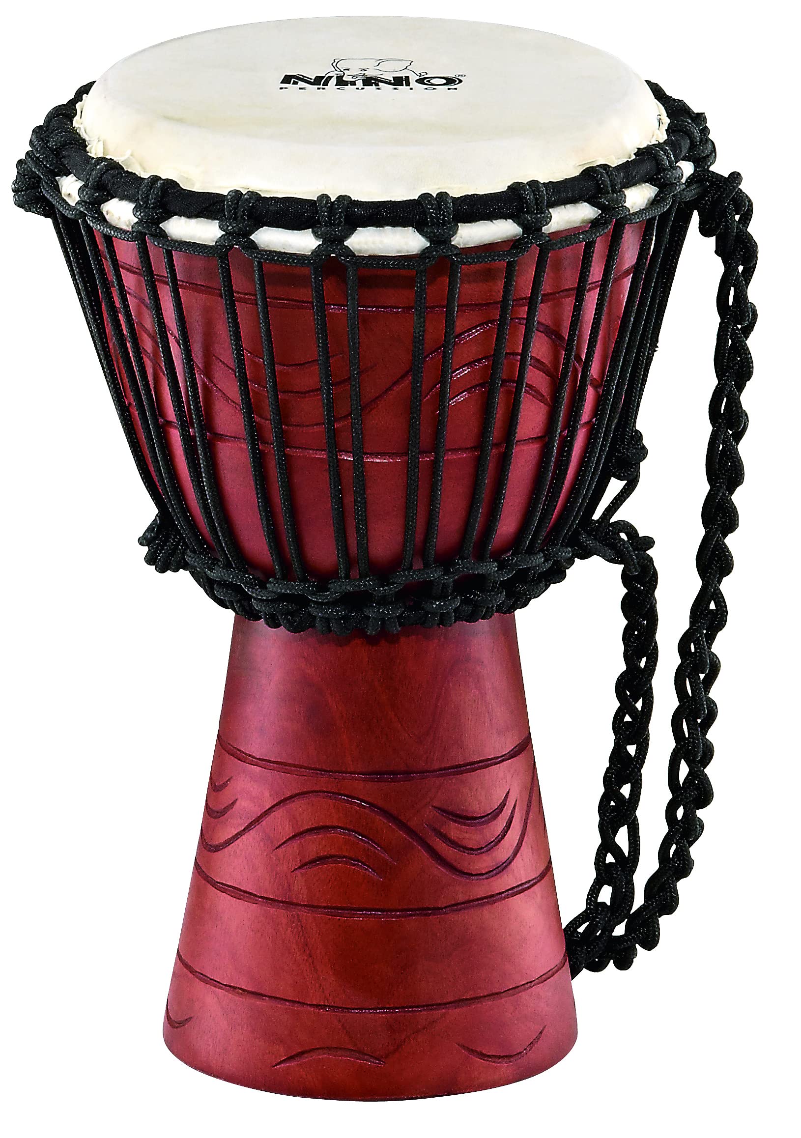 Meinl NINO African Style Rope Tuned Djembe 7” X Small Water Series