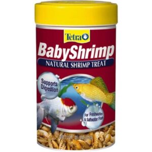 tetra baby shrimp sun dried treat, 0.35 oz