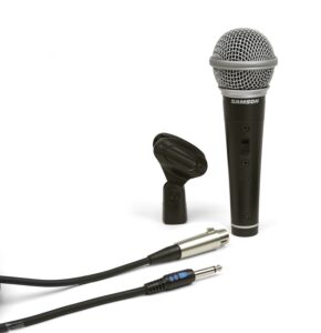 samson r21s dynamic cardioid handheld mic with switch