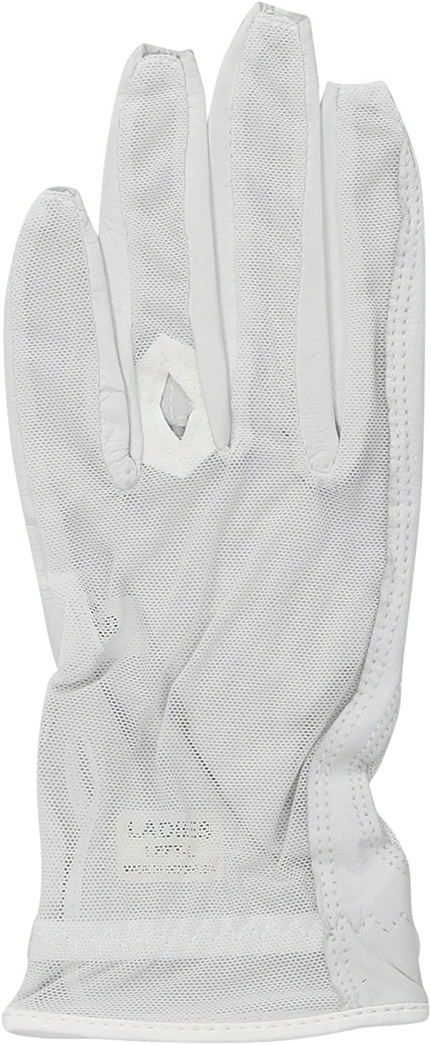 Lady Classic Solar Nail and Ring Glove, White, Small, Right Hand